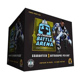 Bo Jackson Battle Arena Jumbo Hobby Box 2025 Alpha Update