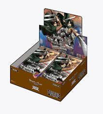 Union Arena Attack on Titan Booster Box