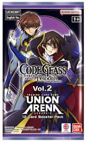 Union Arena Code Geass Lelouch of the Rebellion Booster Pack