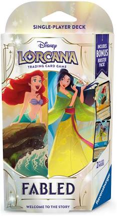 Disney Lorcana Fabled Welcome to the Story Starter Deck