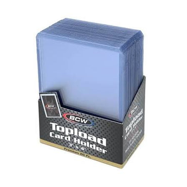 BCW Topload Card Holder 25 Pack 3” by 4”