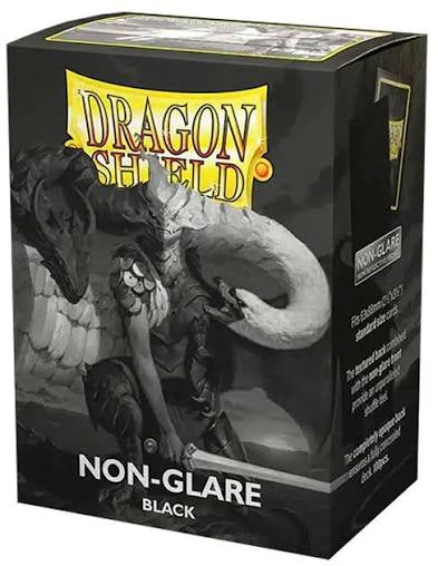 Dragon Shield Non-Glare Matte Sleeves - Black (100-Pack) - Dragon Shield Card Sleeves