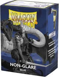 Dragon Shield Non-Glare Matte Sleeves - Blue (100-Pack) - Dragon Shield Card Sleeves
