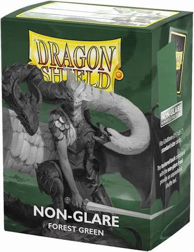 Dragon Shield Non-Glare Matte Sleeves - Forest Green (100-Pack) - Dragon Shield Card Sleeves