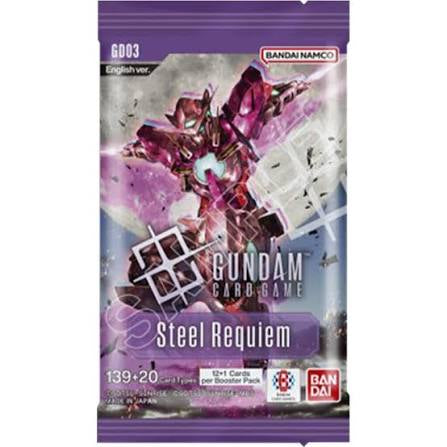 Gundam Card Game Steel Requiem Booster Pack