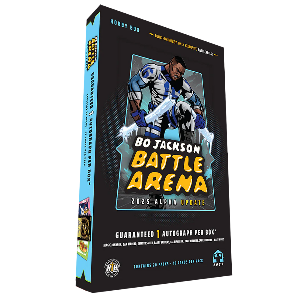 Bo Jackson Battle Arena Alpha Update Hobby Box - 20 Packs - 1 Autograph