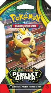 Pokemon Sleeved Booster Pack - Perfect Order