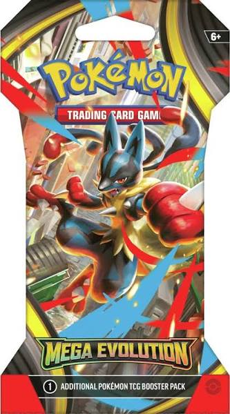 Pokemon Sleeved Booster Pack - Mega Evolution
