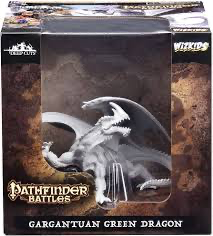 D&D Miniature Gargantuan Green Dragon Wave 6