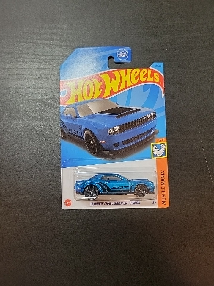 Hot Wheels - 18 Dodge Challenger SRT Demon