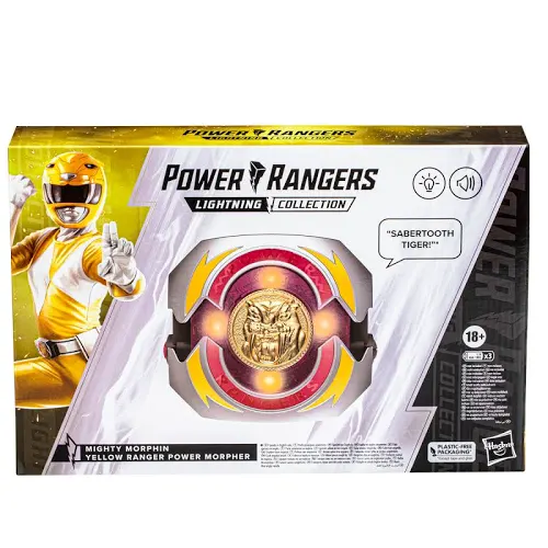 Power Rangers Lightning Collection Mighty Morphin Yellow Ranger Power Morpher