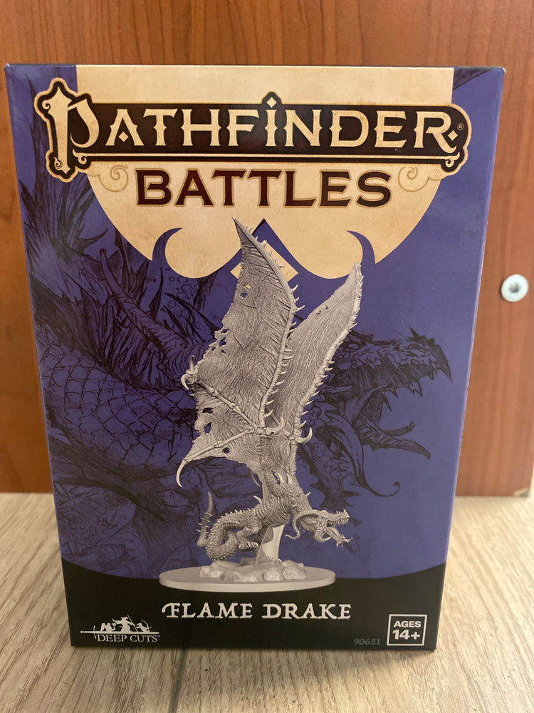 Pathfinder Battles Miniatures Flame Drake wave 21