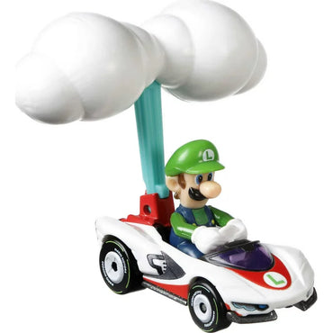 Hot Wheels Mariokart Luigi P-Wing Cloud Glider