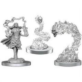 Dark Spellcaster and Flameskulls wave 21