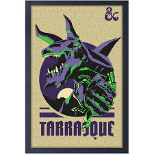 Dungeons & Dragons Poster Tarrasque