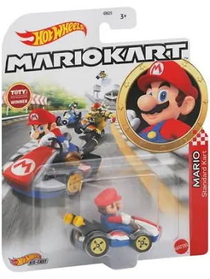Hot Wheels Mariokart Mario Standard Kart
