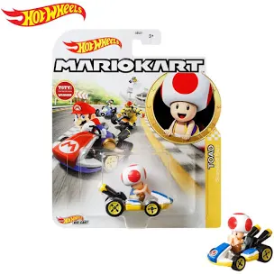Hot Wheels Mariokart Toad Standard Kart