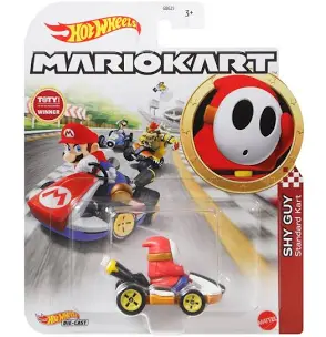 Hot Wheels Mariokart Shy Guy Standard Kart