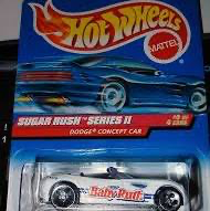 Hot Wheels Sugar rush series 2 Dodge Concept Car 4/4