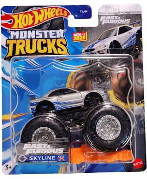 Hot Wheels Monster Trucks Skyline GTR