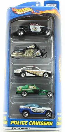 Hot Wheels Gift Pack Police Cruisers