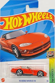 Hot Wheels HW Exotics ‘92 Dodge Viper RT/10