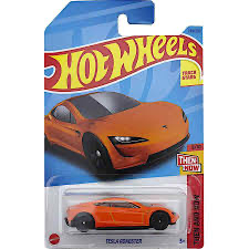 Hot Wheels Then and now Tesla Roadster