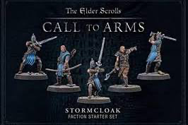 The Elder scrolls call to arms - Plastic Stormcloak Faction starter set