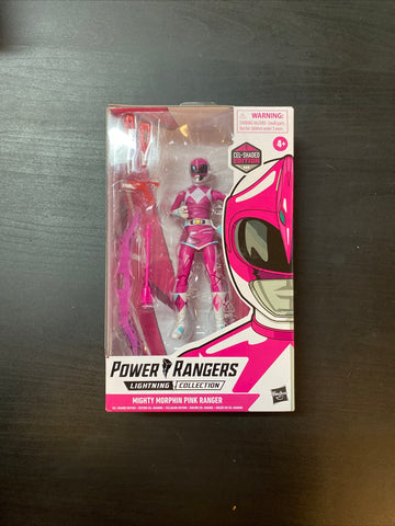 Power Rangers Lightning Collection Mighty Morphin Pink Ranger Cel-Shaded Edition