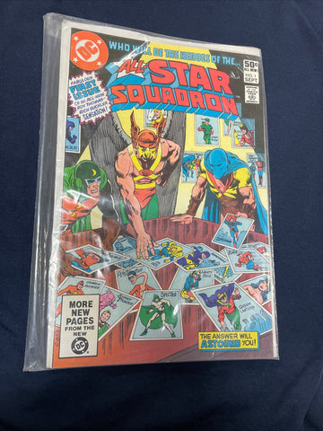 All-Star Squadron Volume 1 #1 September, 1981 DC Comic Book By Roy Thomas