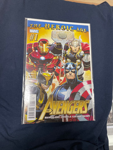 The Avengers #1 Heroic Age Marvel Comic 2010