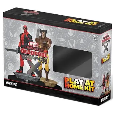 Marvel Heroclix Deadpool Weapon X Wizkids Play at Home Kit