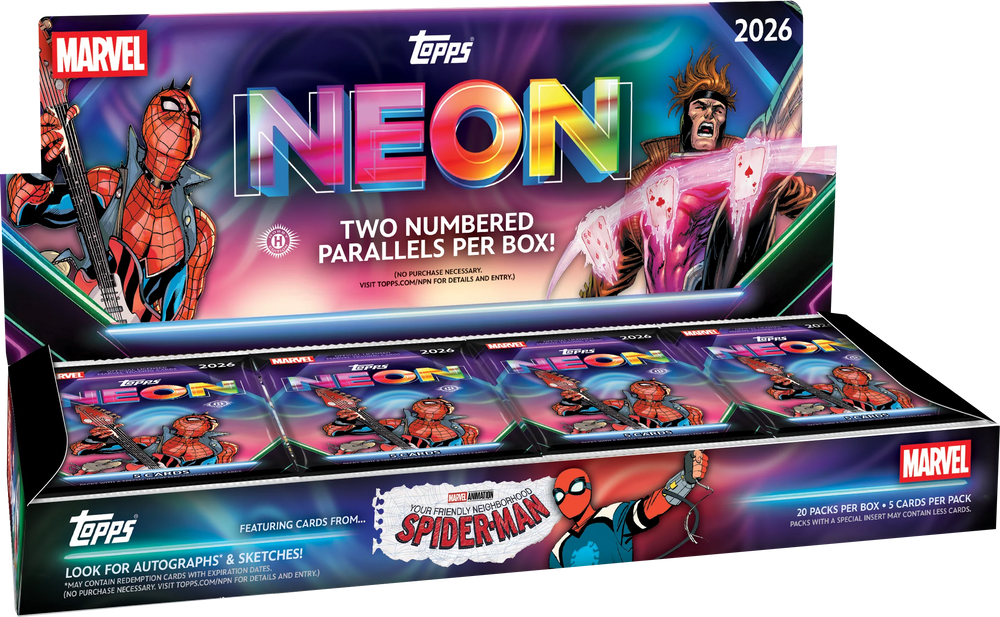 Topps Marvel Neon 2026 Hobby Box