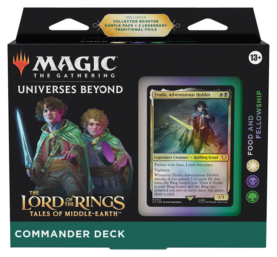 Lord of the Rings: Tales of Middle Earth - Commander Deck - Food and Fellowship