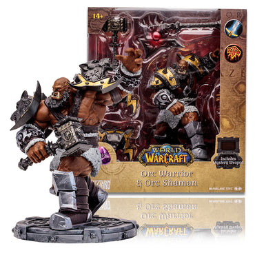 World of Warcraft McFarlane Figure: Orc Warrior/Shaman Epic
