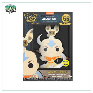 Funko Enamel Pin - Aang With Momo 55
