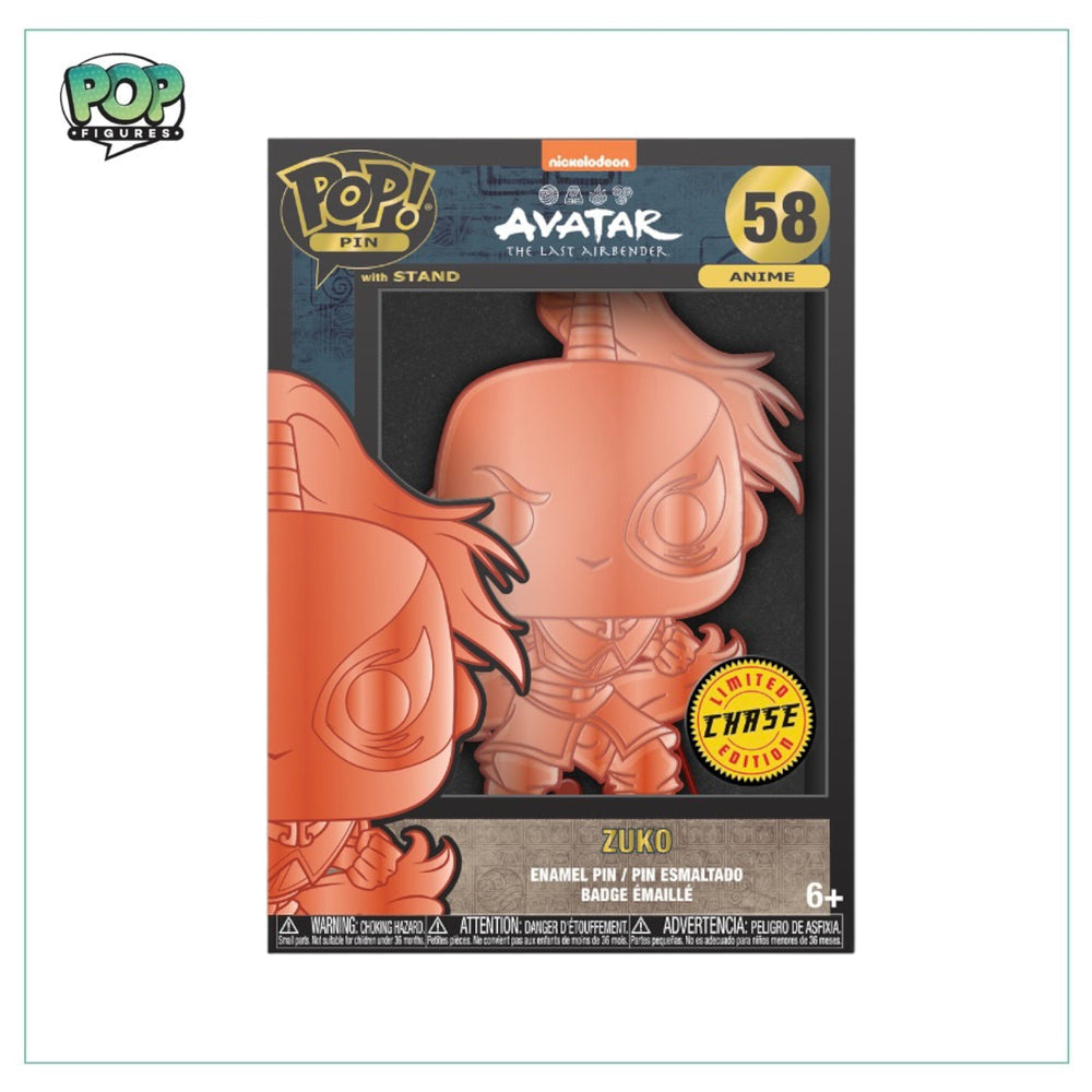 Funko Enamel Pin - Zuko 58 - Limited Edition Chase