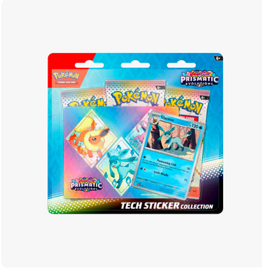 Prismatic Evolutions Tech Sticker Collection [Glaceon]