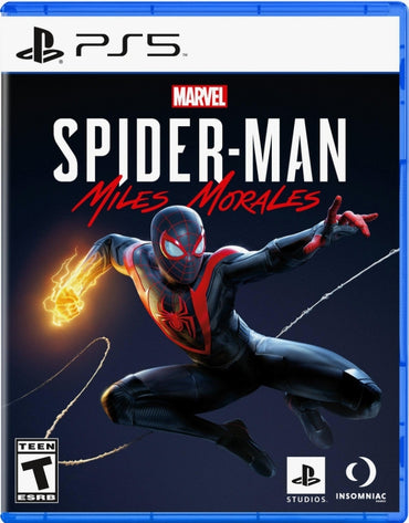 Marvel Spider Man Miles Morales - Playstation 5 - Pre Owned