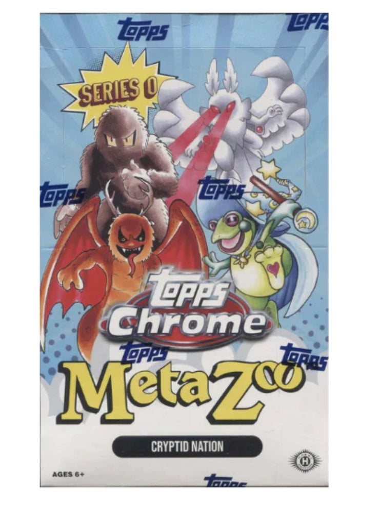 Meta Zoo - Cryptid Nation - Topps Chrome Series 0 - Booster Box