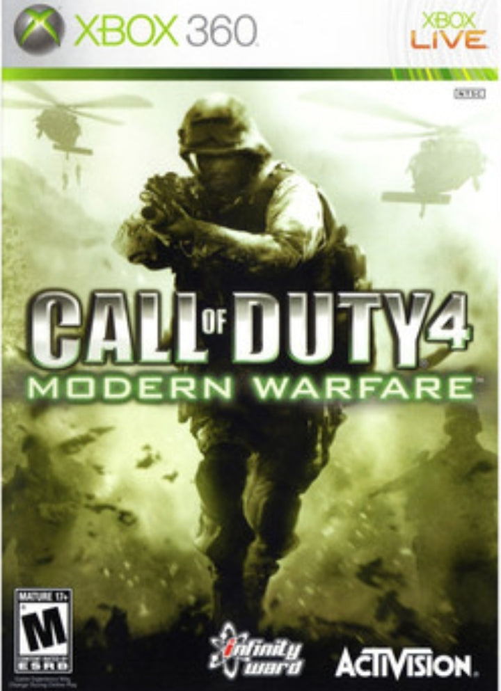 Call of Duty 4 Modern Warfare - Xbox 360 - Pre-owned