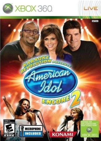 Karaoke Revolution American Idol Encore 2 - Xbox 360 - Pre-owned