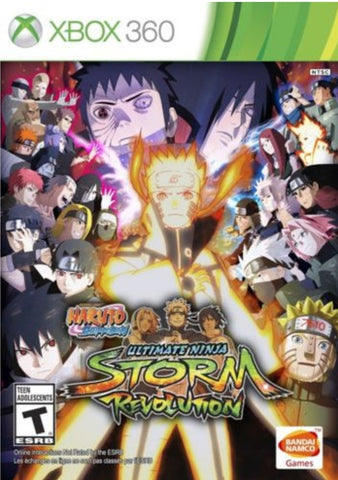 Naruto Shippuden Ultimate Ninja Storm Revolution - Xbox 360 - Pre-owned