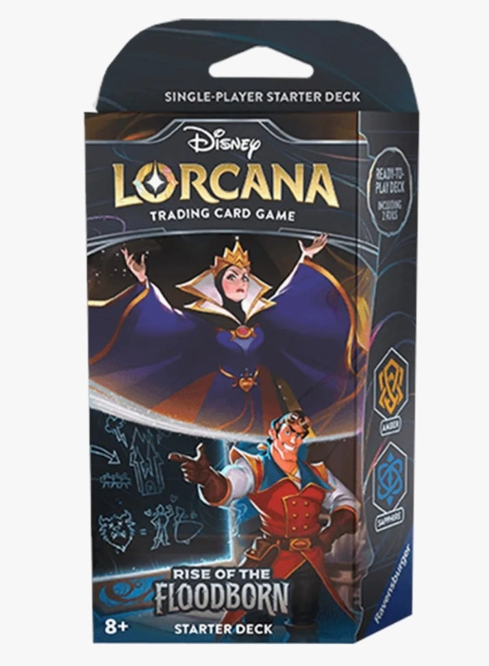 Lorcana - Rise of the Floodborn- Amber & Sapphire Starter Deck