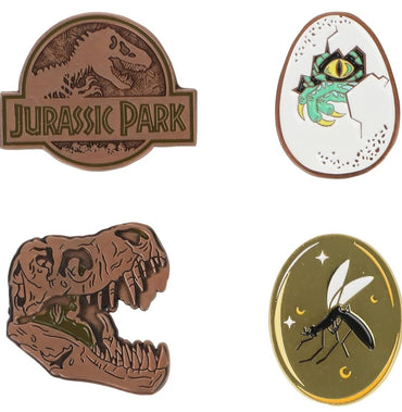 Jarassic Park Lapel Pin Set