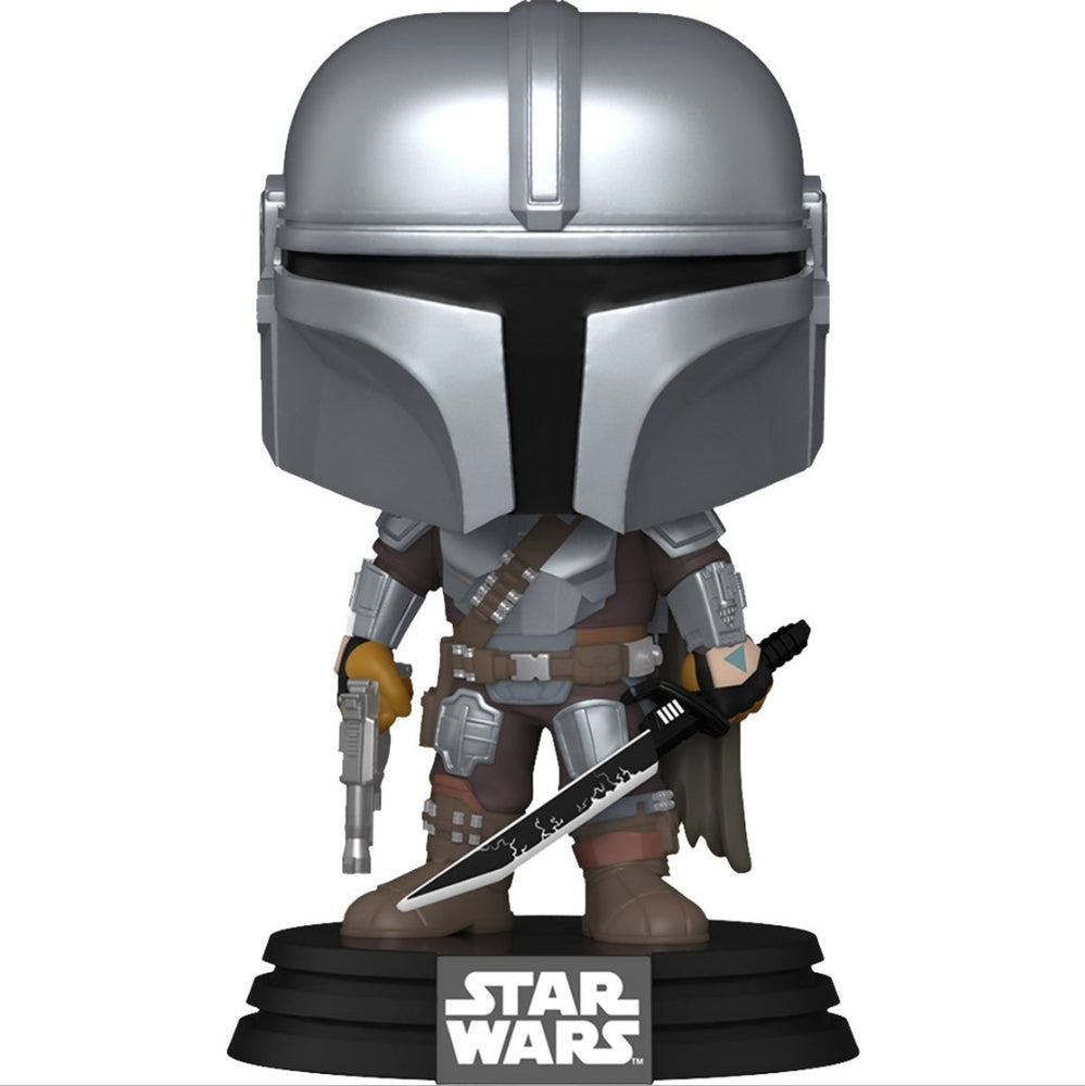 Funko Pop! The Mandalorian with Darksaber