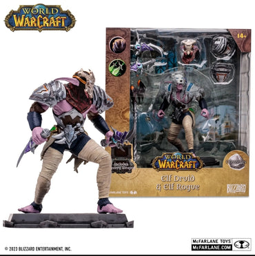 World of Warcraft McFarlane Figure: Elf Druid/Rogue Common