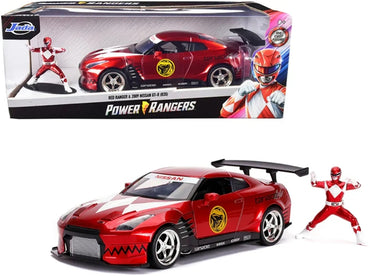 Power Rangers - Red Ranger & 2009 Nissan GT-R (R35)