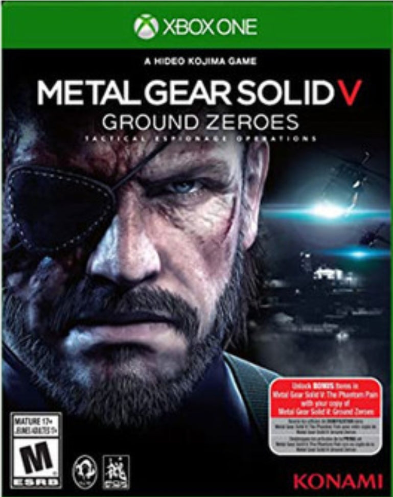 Metal Gear Solid V Ground Zeroes Tactical Espionage Operations - Xbox One - Pre-owned