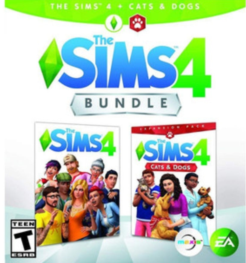 Sims 4 Bundle Cats & Dogs - Xbox One - Pre-owned